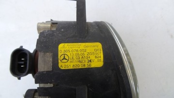 HALOGEN PRAVÝ PŘEDNÍ MERCEDES W169 A2518200856