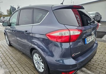 Ford C-MAX II Minivan 1.0 EcoBoost 125KM 2013 Ford C-MAX 1.0 Ecoboost 125KM.Parktron2x.Grzana przednia szyba.Isofix.Opla, zdjęcie 3