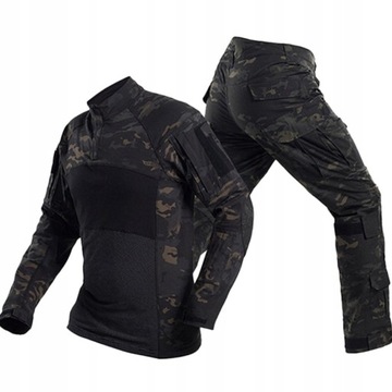 Męskie Mundur Wojskowy Taktyczny MULTICAM S-3XL