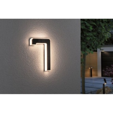 Paulmann Номер дома SOLAR 7 LED 0,2Вт 3000К IP44