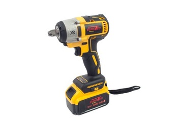 АККУМУЛЯТОРНЫЙ БЕСЩЕТОЧНЫЙ УДАРНЫЙ КЛЮЧ 1/2 КОЛЕСНЫЙ КЛЮЧ 21 В + НАКОНЕЧНИКИ