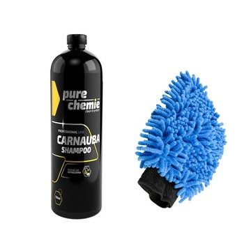 Zestaw Pure Chemie Carnauba Shampoo + rękawica che