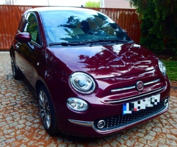 Fiat 500 II Seria 4 1.2 69KM 2020 Fiat 500 1.2 Star 2020 bogata unikatowa wersja bezwypadkowy, zdjęcie 10