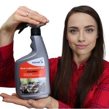 PŁYN DO CZYSZCZENIA KUCHNI PŁYT ZLEWÓW STARNET MYCIE I NABŁYSZCZANIE 650ML