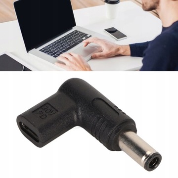 Адаптер USB типа C «мама» на 6,0 x 3,7 мм, 100 Вт