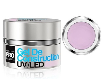 Żel budujący UV/LED 04 NATURAL PINK 50 ml. Mollon