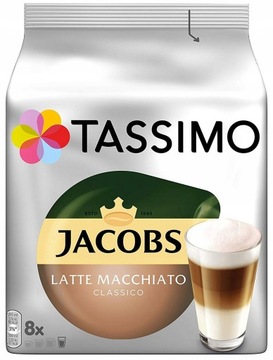TASSIMO Jacobs капсулы КОФЕЙНЫЙ НАБОР С МОЛОКОМ 48 шт.