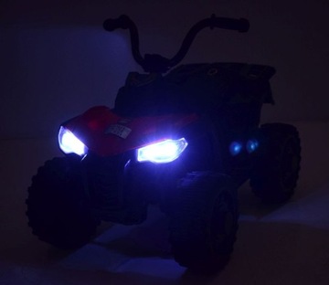 QUAD OVERLAND С АККУМУЛЯТОРНЫМ ПИТАНИЕМ, ДВА МОТОРА, МЯГКОЕ СИДЕНИЕ, МЯГКИЕ КОЛЕСА