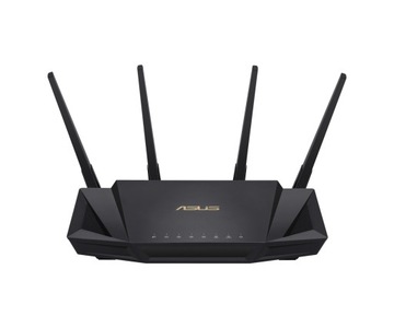 Маршрутизатор ASUS RT-AX58U V2 (3000 Мбит/с a/b/g/n/ac/ax), Wi-Fi 6, 2,4/5 ГГц, двухдиапазонный