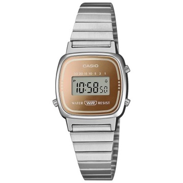 Zegarek Casio Vintage LA670WES-4AEF srebrny branso