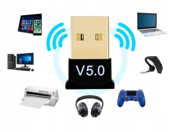 Bluetooth adapter dongle 5.0 high usb speed szybki