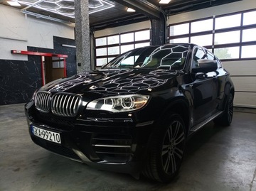 BMW X6 E71 Crossover Facelifting M50d 381KM 2014 BMW X6 550d 381PS Individual M-Pakiet Polski Salon Dociągi Bogata Wersja, zdjęcie 1