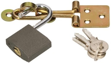 WRZECIĄDZ SKOBEL Z KŁÓDKĄ DO DRZWI Z DRUTU 55 MM