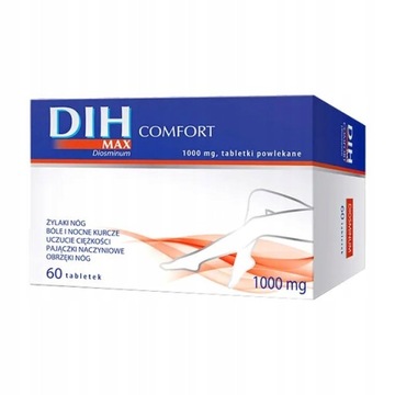 Dih Max Comfort 1000 mg 60 tabletek