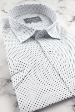 Мужская элегантная деловая рубашка к костюму P247