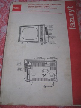 Schematy ODBIORNIK TELEWIZYJNY LAZURYT