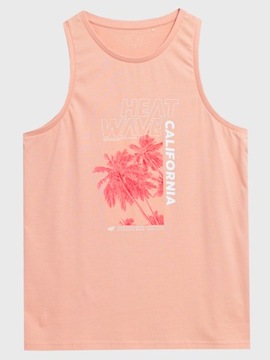 МУЖСКАЯ ФУТБОЛКА КУРТКА С 4F РУКАВАМИ ХЛОПКОВЫЙ ТОП SS23M354