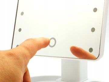 DUŻE LUSTERKO KOSMETYCZNE DO TOALETKI