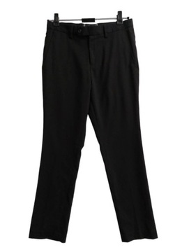 Primark czarne klasyczne spodnie garniturowe W30