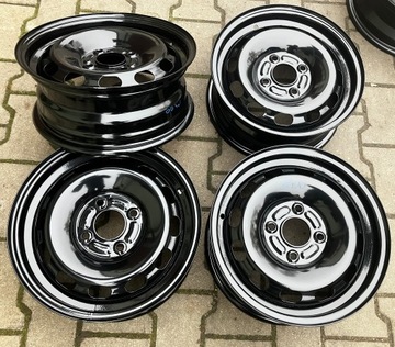 4× DISK OCELOVÝ FORD OE 5,5X14 ET37,5 5.5" X 14" 4X108 ET 37,5