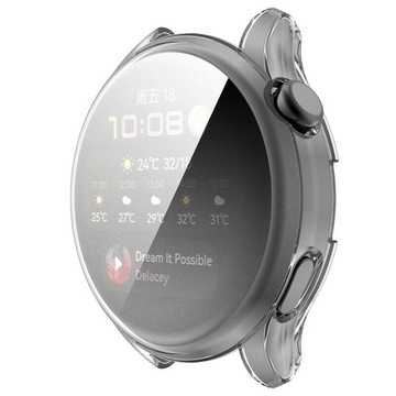 СИЛИКОНОВЫЙ МЕТАЛЛИЧЕСКИЙ КОРПУС ДЛЯ HUAWEI WATCH 3 – ЦВЕТА