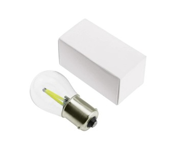 LED COB FILAMENT PY21W BAU15S BIAŁA 12V 24V