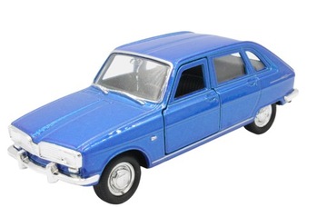 AUTO SAMOCHÓD MODEL METALOWY WELLY LAKIER GUMOWE OPONY Renault 16