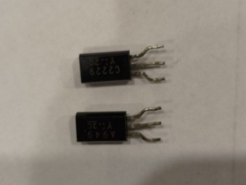 ТОШИБА 2SC2229Y + 2SA949Y
