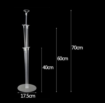 Подставка для букета из 13 шаров - 130 см.