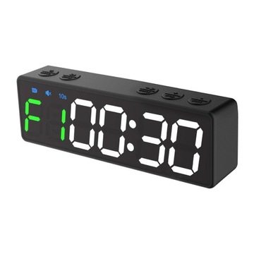 Zegar na siłownię, timer interwałowy LED, odliczanie/w górę, zegar ścienny, stoper, praca z