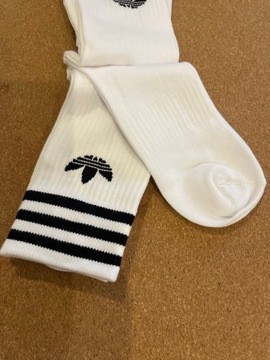 Skarpetki adidas MID CUT CREW SOCKS biały rozmiar 38-42