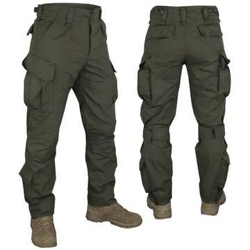 SPODNIE TAKTYCZNE BOJÓWKI 124L DOMINATOR OLIV 3XL