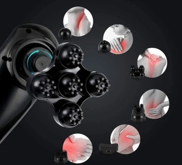 ВИБРАЦИОННЫЙ МАССАЖЕР МАССАЖНЫЙ ПИСТОЛЕТ ДЛЯ ТЕЛА + СОВЕТЫ + БЕСПЛАТНЫЕ ПОДАРКИ