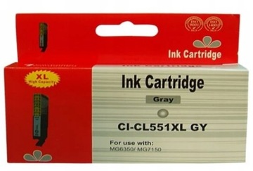 Tusz CLI-551GY XL PIXMA iP8750 MG6350 MG7150 MG7550 ip-8750 MG-6350
