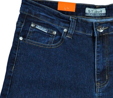 Męskie spodnie jeans ST.Leon'f QD21 pas 108 cm 41/30