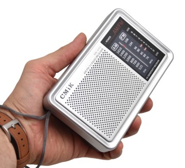 RADIO AM FM SKALA NA BATERIE TURYSTYCZNE PRZENOŚNE