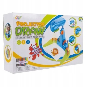 Проектор Проектор для обучения рисованию со слайдами, с подсветкой, регулируемый