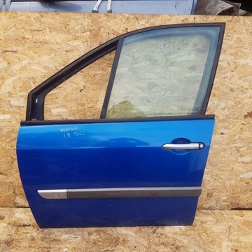 DRZWI LEWY PRZÓD RENAULT SCENIC II