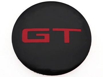 65 mm czarny czapka czarna 4PCS ST GT 3D 56 mm 60 mm 65 mm 68 mm koła samoc
