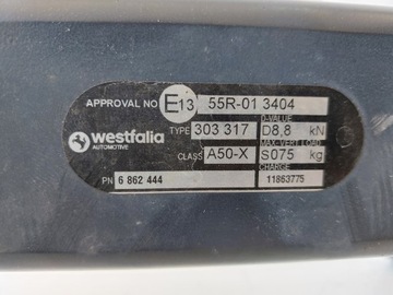 BMW F20 F21 F22 F23 NOSNÍK HÁK 6862444 ORIGINÁLNÍ