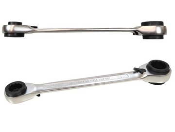 WURTH KLUCZ OCZKOWY Z GRZECHOTKA 4w1 16/17-18/19mm