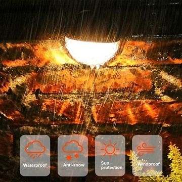 СОЛНЕЧНАЯ ЛАМПА НАСТЕННЫЙ СВЕТИЛЬНИК САД 2 ШТ. ФАСАД 6 LED