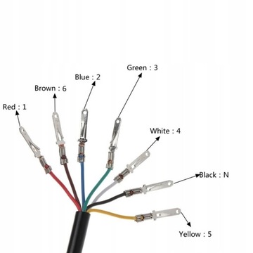 6-скоростной дисплей Индикатор передачи двигателя Цифра