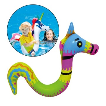 Летний надувной плавающий мультяшный гиппокамп