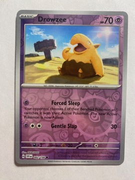 Scarlet & Violet reverse 082/198 Drowzee