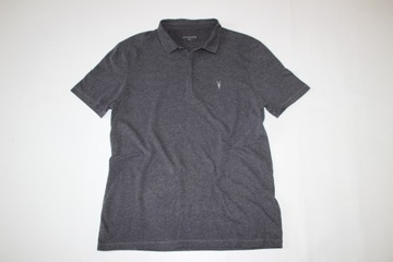 ALLSAINTS*SZARA MĘSKA KOSZULA POLO JAKOŚĆ*L