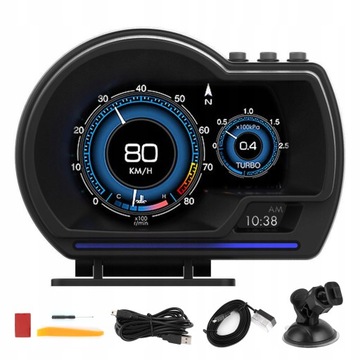 WyśWietlacz Samochodowy HUD Head Up OBD GPS, 4x4/SUV