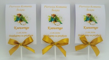 ПРИЧАСТИЕ Леденец Спасибо за ПОДАРОК ​​ДЛЯ ГОСТЕЙ ПРИЧАСТИЯ