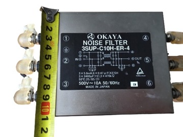 OKAYA 3SUP Filtr przeciwzakłóceniowy 10A NrC546