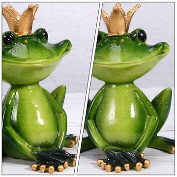 СТОЯЩАЯ ЛЯГУШКА ФИГУРА ЛЯГУШКИ УКРАШЕНИЯ ГАЗОНА